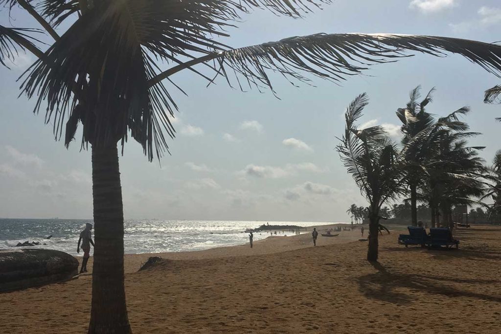 Am Strand in Lomé