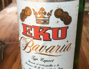 EKU-Bavaria - ein gutes Bier in Togo. Es gibt aber noch viele weitere Sorten.