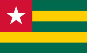 Flagge von Togo