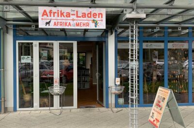 Der Afrika-Laden von außen