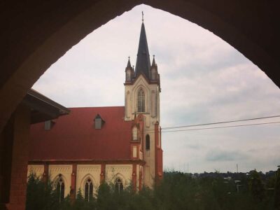 Die Kathedrale von Kpalimé stammt aus der deutschen Kolonialzeit